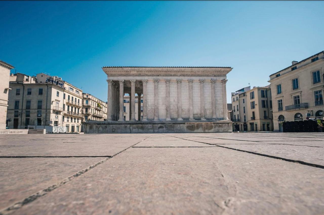 Appartement Le Délice - cocon chic et lumineux à Nîmes Extérieur photo