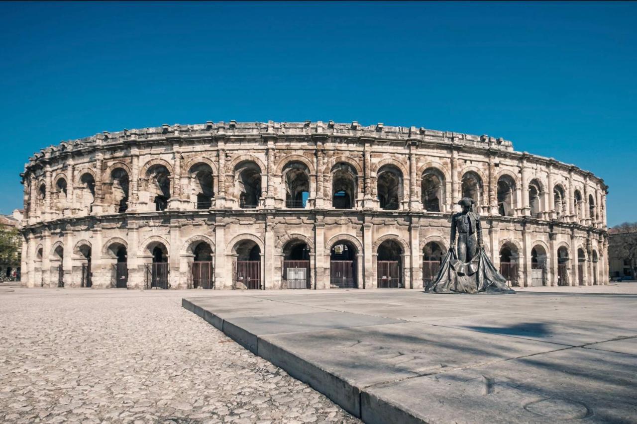Appartement Le Délice - cocon chic et lumineux à Nîmes Extérieur photo